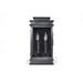 Northeast Lantern Empire 18 Inch Tall 2 Light Outdoor Wall Light - 8831-DB-LT2-CLR