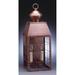 Northeast Lantern Woodcliffe 22 Inch Tall Outdoor Wall Light - 8351-DB-CIM-CLR