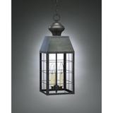 Northeast Lantern Woodcliffe 22 Inch Tall 3 Light Outdoor Hanging Lantern - 8352-VG-LT3-CSG