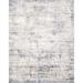 Canvello Light Grey Fabric Area Rug- 8'6" X 11'6" - Light Grey/Light Blue