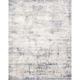 Canvello Light Grey Fabric Area Rug- 8'6" X 11'6" - Light Grey/Light Blue