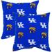 Kentucky Wildcats Indoor / Outdoor Decorative Pillow Pair - (2) 16" x 16" Pillows