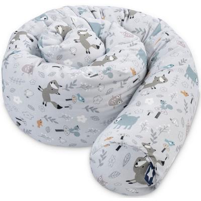 Nestchenschlange JULIUS ZÖLLNER "Jersey, Smart Friends", bunt (smart friends), Obermaterial: 100% Baumwolle. Füllung: 100% Polyester, Bettnestchen, Made in Germany