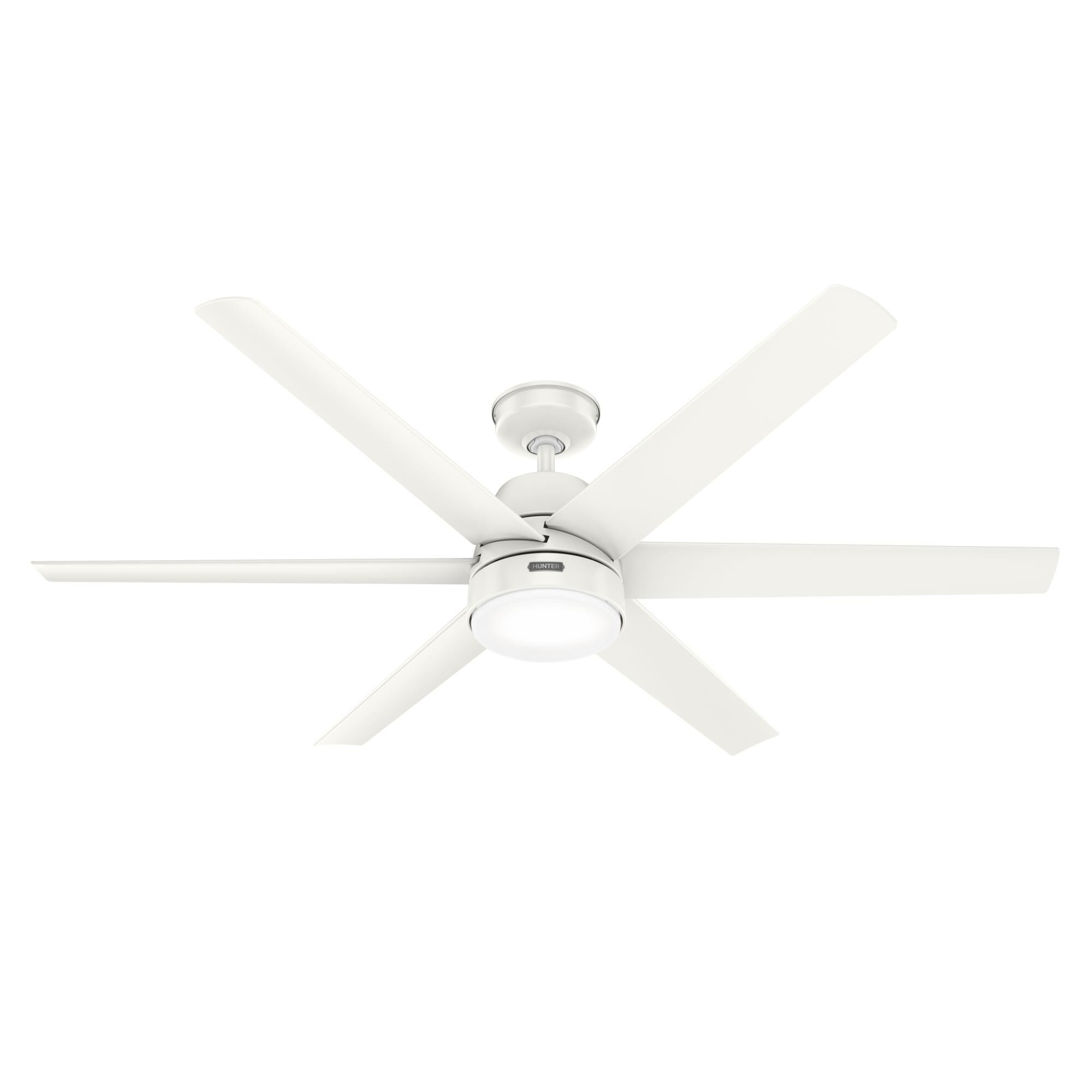 Hunter Fan Skysail 60 Inch Ceiling Fan with Light Kit - 52370