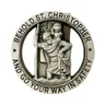 Médaille SaintChristophe Voiture Saint Christophe Visière Clip Auto Visière Accessoires Conduite