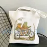 Frog Canvas Tote Bag Toad Canvas Tote Bag Froggy Gallore Canvas Tote Bag Anime Tote Bag Shopping