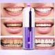 V34 Purple Safe Teeth Whitening Toothpaste Teeth Cleaning Remove Yellow Stains Fresh Breath