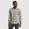 Eddie Bauer Men's Eddie's Favorite Flannel - Plaid - Lt Charcoal - Size M