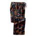 Men's Big & Tall Novelty Print Flannel Pajama pants by KingSize in Gingerbread Man Plaid (Size 7XL) Pajama Bottoms