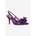 Women's Deloris Pump by J. Renee in Purple (Size 8 M)