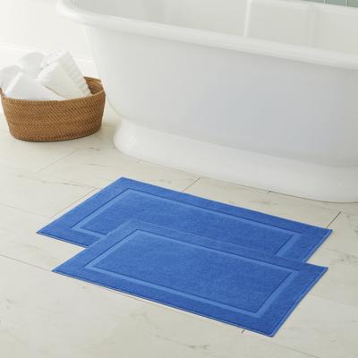 BH Studio Bath Mat Towels, 2-Pc. Set by BH Studio in Cobalt