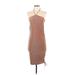 Bananhot Cocktail Dress - Slip dress: Orange Marled Dresses - Women's Size X-Small