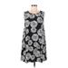 Aryeh Casual Dress - Shift Scoop Neck Sleeveless: Black Print Dresses - Women's Size Medium