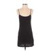 Joie Casual Dress - Shift Scoop Neck Sleeveless: Black Print Dresses - Women's Size Small