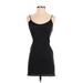 Endless Rose Casual Dress - Party Scoop Neck Sleeveless: Black Print Dresses - Women's Size X-Small