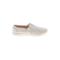 Ugg Sneakers: Slip-on Stacked Heel Classic White Print Shoes - Womens Size 6 - Almond Toe