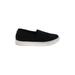 Steve Madden Flats: Slip-on Platform Classic Black Color Block Shoes - Women's Size 7 - Almond Toe