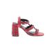 Geox Respira Heels: Red Shoes - Women's Size 36