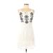 Old Navy Casual Dress: Ivory Dresses - Women's Size Medium