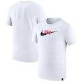 "T-Shirt PSG Nike Swoosh - Blanc - Homme Taille: S"