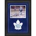 Auston Matthews Toronto Maple Leafs Autographed Deluxe Framed 8" x 10" NHL Debut Hat Trick Photograph