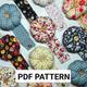 PDF Wrist Pin Cushion Pattern and Instructions/ Wrist Pin Cushion Pattern/ Make Your Own Pin Cushion/ Pin Cushion Sewing Project