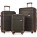 Hardside Expandable Luggage with Spinner Wheels 3pcs Clearance Luggage Hardside Lightweight Durable Suitcase sets 20"/ 24"/ 28"