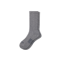 Women's Modern Rib Calf Socks - Washed Black - Large - Bombas