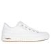 Skechers Women's Arch Fit Arcade - Meet Ya There Sneaker | Size 6.0 Wide | White | Textile | Vegan | Machine Washable