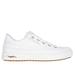 Skechers Women's Arch Fit Arcade - Meet Ya There Sneaker | Size 8.0 Wide | White | Textile | Vegan | Machine Washable