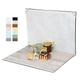 7-Piece Photo Backdrop Kit for Small Product Photography - 12 Patterns for Jewelry and Food, Tabletop Background Boards, 16 x 11.5 in Flat Lay Props