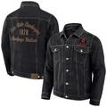 Men's Darius Rucker Collection by Fanatics Black Ohio State Buckeyes Button-Up Denim Jacket