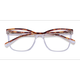 Female s square Tortoise Clear Acetate Prescription eyeglasses - Eyebuydirect s Rima