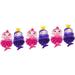 6 Pcs Bath Ball Bath Sponge Clean Body Wash Body Wash for Kids Cleaning Sponge Shower Washing Princess Bath Loofahs Household Body Scrubber Skin Cleaning Scrubber Bath Supply Soft