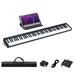 Infans 88 Key Digital Piano Portable MIDI Semi-Weighted Keyboard Key Black
