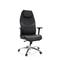 Bürostuhl / Chefsessel FERRARA Leder schwarz hjh OFFICE