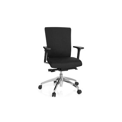 Bürostuhl / Chefsessel ASTRA BASE Stoff schwarz hjh OFFICE Image