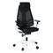 hjh OFFICE Bürostuhl / Drehstuhl GENIDIA PRO WHITE Netzstoff schwarz