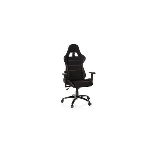 Gaming Stuhl / Bürostuhl GAME FORCE Stoff schwarz hjh OFFICE
