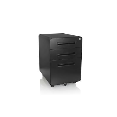 Rollcontainer COLOR PLUS I Metall schwarz hjh OFFICE Image