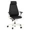 Bürostuhl / Drehstuhl GENIDIA PRO WHITE Leder schwarz hjh OFFICE