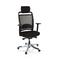 Bürostuhl / Drehstuhl IKAST I Netzstoff / Stoff schwarz hjh OFFICE