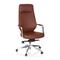 Chefsessel / Bürostuhl VELVET Kunstleder braun hjh OFFICE