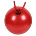 Jumping bouncing ball 1pc Thickened Bouncing Ball Inflatable Exercise Ball Jumping Ball Bouncy Ball Handle Ball for Kindergarten Children (Random Color)