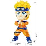 Custom MOC Same as Major Brands! Naruto Series Of Micro-Particle Building Blocks Creative Puzzle Assembly Toy Kakashi Naruto Sasuke Educational Anime Model Toy