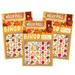 WaaHome Fall Bingo Game Cards for Kids Adults 28 Players Scratch Offs Fall Festival Party Games Autumn Bingo Cards Thanksgiving Party Games for Classroom Family Activities Fall Party Favor Supplies