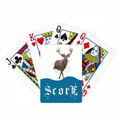 Animal Paper Break Shocks Score Poker Playing Card Index Game