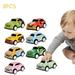 SUTENG 8 Pcs Party Favor Car Toys Pull Back Race Car Party Favors for Boys Mini Toy Cars Kids Plastic Vehicle Set