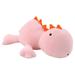Dinosaur Plush Toy Anime Character Plushie Kawaii Baby Soft Pillow Animals Toys Stuffed Doll for Birthday Gifts Pink