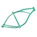 26 Beach Cruiser Bike Frame Green